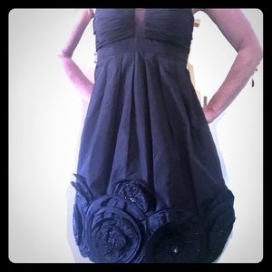 BCBG maxazaria formal black dress NWOT